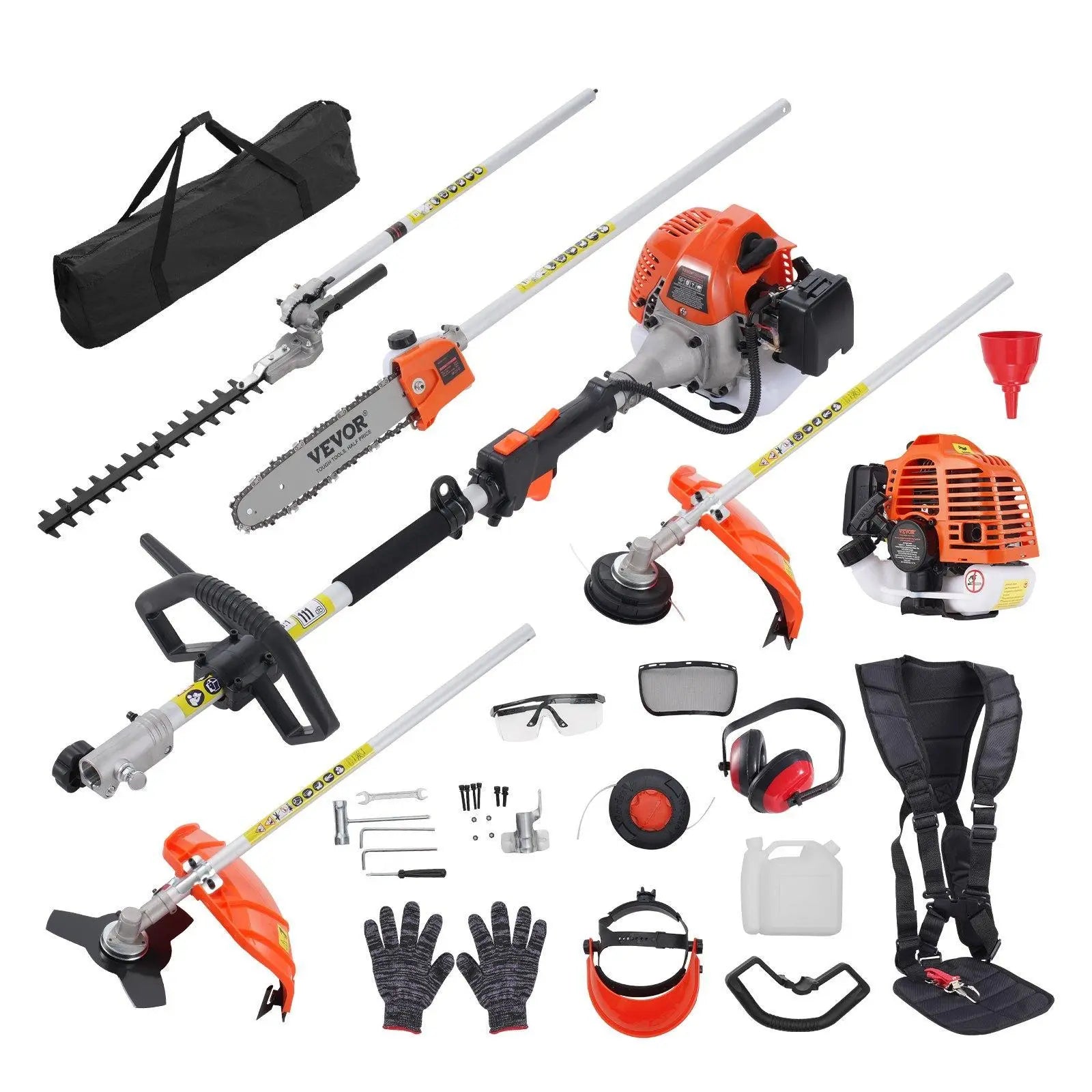 52CC 6-in-1 Multi-Function Garden Tool Set