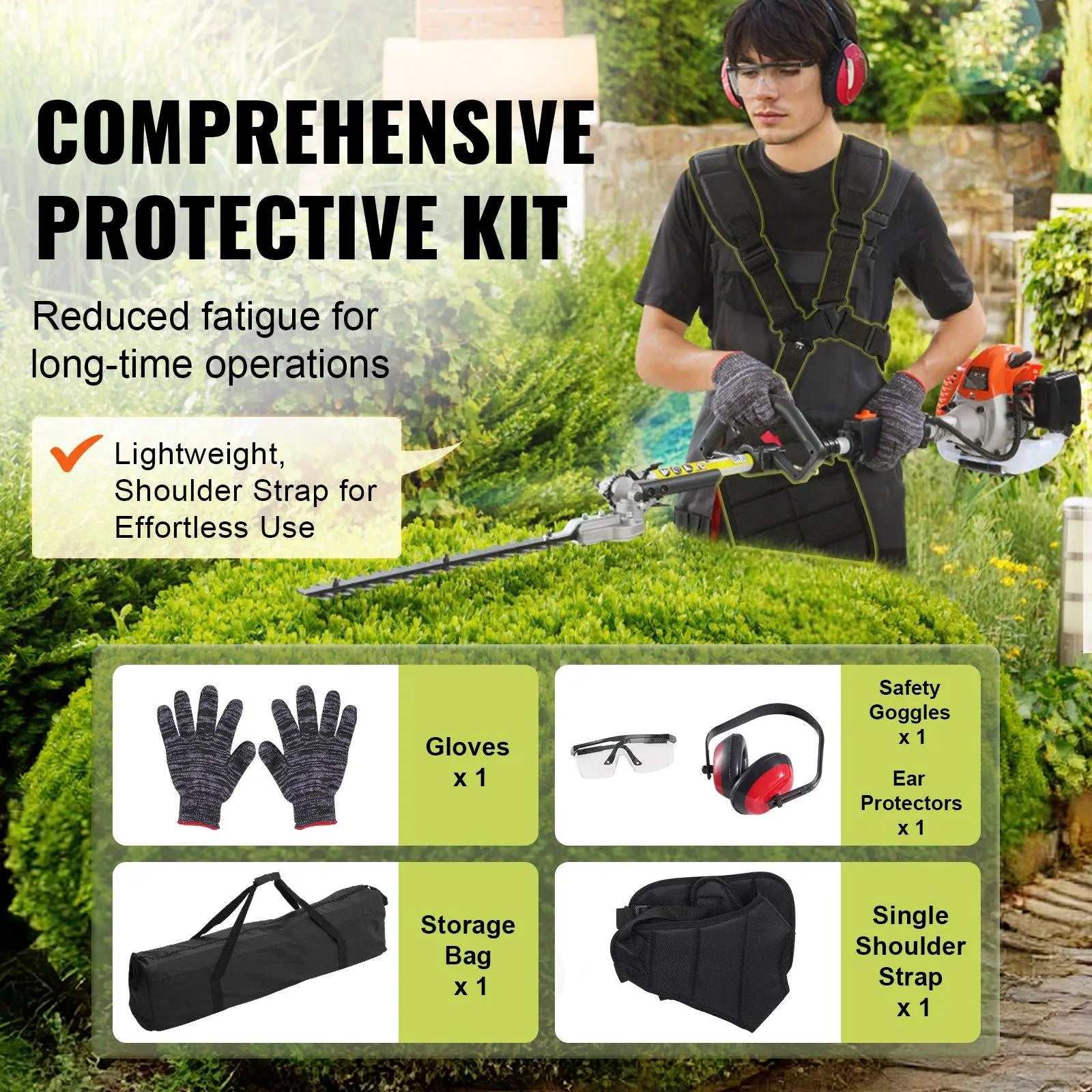 52CC 6-in-1 Multi-Function Garden Tool Set