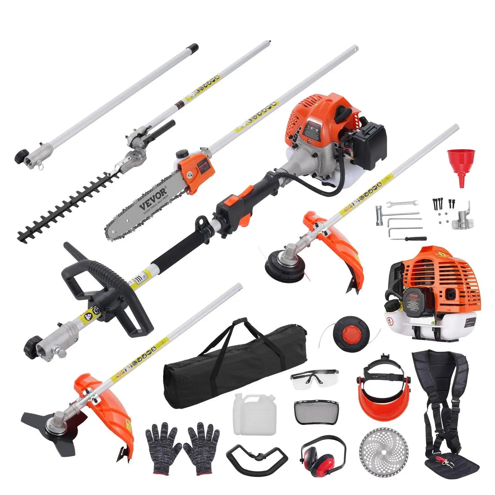 52CC 6-in-1 Multi-Function Garden Tool Set