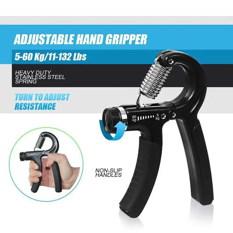 Adjustable Grip Strength Trainer Kit